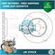 Fits Mercedes C-Class 1993-2001 Brake Disc Front Poppy 2024210912