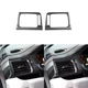 6Pcs Carbon Fiber Side Air Vent Outlet Cover For Honda Ridgeline Passport Pilot