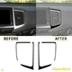 Glossy Piano Black Central Air Outlet Frame Cover Trim For Honda Ridgeline Pilot