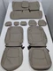 For Toyota RAV4 LE XLE Hybrid 2019-2025 Tan Leather Seat Covers MB60