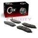 Centric Front Disc Brake Pad Set for 2011-2013 Nissan LEAF Braking Stopping cw