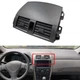Dash Center A/C Air Vent Upper Bezel Trim Fit For Toyota Corolla 2009-2013 gray