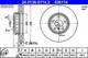 ATE 24.0136-0114.2 Brake Disc for BMW