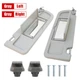 2x For 2006-08 Honda Civic Driver LH &Passenger RH Sun Visors W/Clips Light Gray