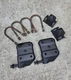 1986-93 Mazda B2000 B2200 B2600 Truck OEM Rear U-bolts Spring Plates Bump Stops