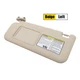 Beige Left Driver Sun Visor with Mirror For 2006-2013 Toyota RAV4 74320-42501-A1