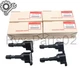 NEW OEM 4Pcs For Honda CR-Z 2011-2016 2014 2013 Ignition Coil made 30520-RB0-003