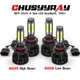 9005 9006 LED Headlamps Bulbs Kit 6500K Hi/Lo Light For Toyota Sienna 2004-2010