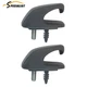 2PC Dark Grey Coat Hook Clip For 2019-2024 Chevrolet Silverado 1500 2500 3500