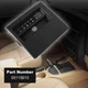 For Jeep 1997-2001 Cherokee XJ Floor Shift Indicator Bezel Shifter Cover Console