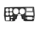 DASH BEZEL WITH  AC W/STRAIGHT RADIO CAVITY 1981 - 1983 CHEVROLET GMC TRUCK