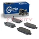Centric Rear Disc Brake Pad Set for 2011-2022 Nissan LEAF Braking Stopping gn