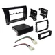 Single DIN or Double DIN Car Stereo Dash install Kit for 2007-2013 Toyota Tundra