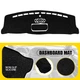 Polyester Fabric Dashboard Cover Sunshade Pad Dash Mat For 2021-2025 Ford F150