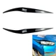 Car Front Headlight Eyebrow Cover Trim For Ford Fiesta MK6.5 2013-2017&nbsp;