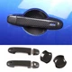 6&times;Carbon ABS Door Handle & Bowl Trim For T@yota 86 Subaru BRZ 2012-21 Scion FR-S