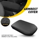 Fit 2019-2025 Toyota RAV4 Center Console Lid Armrest Cover Panel Leather Black V