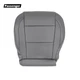 2005 -2015 For Nissan Armada Titan Passenger Side Bottom Leather Seat Cover Gray