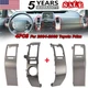 4PCS/Set Center Inner A/C Dash Air Vent Cover Trim For Toyota Prius 2004-2009