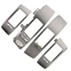 4* Center Inner A/C Dash Air Vent Panel Cover Trim Set For Toyota Prius 2004-09