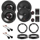 JBL Stage3 6.5" Component/Coaxial Speakers Package for 2007-2017 Chevy Equinox