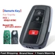 for 2016-2021 Toyota Prius Smart Key Keyless Remote Fob HYQ14FBC 231451-0351 3B