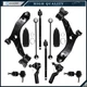 Front Control Arm And Ball Joint Sway Bar End Link Tie Rod End For 06-14 Mazda 5