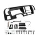 ECOTRIC Double Din Dash Panel Compatible with 1995-2002 GMC Sierra Chevy Silv...