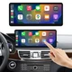 Ultra Thin 12.3''Wireless Carplay Touchscreen For Mercedes E Class W212 Navi GPS