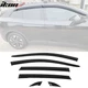 Fits 21-25 Volkswagen ID.4 Tape-On Window Visors Sun Rain Guards Deflectors 6PCS