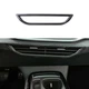 Carbon Fiber Center Air Outlet Vent Cover Trim For Volkswagen ID.4 2021 2022