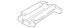 Genuine Ford Front Cross-Member YL5Z-1310684-AA