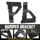 2pcs Front Retainer Bracket Bumper for Support A6 Audi Left 2005-2011 S6 Right D