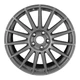 06 07 08 09 10 11 AUDI S4 A4 18X8 OEM WHEEL RIM 58800 8E0601025AT CHARCOAL