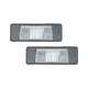 For Chevy City Express 15-18 License Plate Light Driver And Passenger Side CAPA