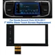 Navigation Radio 7" Touch Screen Glass Digitizer For 16-17 Honda Accord Replace