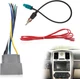 Car Radio Stereo Harness Antenna Adapter Kit for 04-16 Dodge Jeep Chrysler