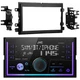 JVC KW-X850BTS 2DIN USB Bluetooth AM/FM Stereo Receiver, 04-Up Ford Install Kit