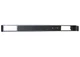 Brothers Trucks DPM87ACBLKSILVER Dash Pad Molding - With A/C - Black / Argent