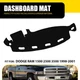 Black DashMat Dash Cover Mat For Dodge Ram 1998-2001 Anti-Slip Dashboard Pad New
