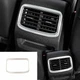Rear Air Outlet Vent Cover Trim Titanium For Volkswagen ID.4 2021~2023 Silver