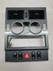 1997-2004 Mercedes R170 SLK230 Radio Bezel Trim Panel Center Vent Carbon Fiber