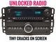 UNLOCKED BUICK Enclave Radio MP3 CD Player AUX Input OEM 25831565 "GM1020 "