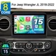 8Core 6+128GB CarPlay For Jeep Wrangler JL 2018-2022 Android 15 Car Stereo Radio