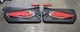 2016-2024 Chevrolet Camaro SS Coupe RH LH Pair Door Panels Black/Red Leather-OEM