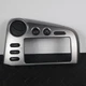 03-08 Pontiac Vibe Center Dash Trim Bezel Radio A/C Heater Control Silver OEM