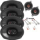 JBL Stage3 6"x9" Front-Rear Speakers | JBL Club 3.5 Dash for 2009-2025 RAM 1500