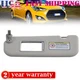 NEW Left Driver Side Sun Visor W/Mirror Gray Fit For 2012-2015 Hyundai Veloster