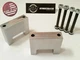 [SR] 1958-1996 Chevrolet Chevy Rear 3" Bowtie Rear Lift Billet Shock Extenders