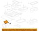 GM OEM 23-24 Sierra 2500 HD Console Center Console-Module 13556047
